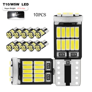 T10 LED Bulb Canbus 5W5 Car W5w LED Signal Light 12V 6000K Auto Wedge Side  Interior Dome Reading Lamps 4014 24SMD White Red - China Rear Light, Brake  Light