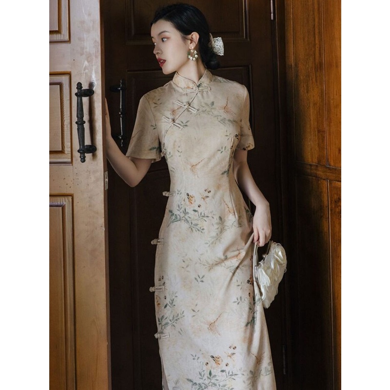 Chinese traditional clearance dress cheongsam