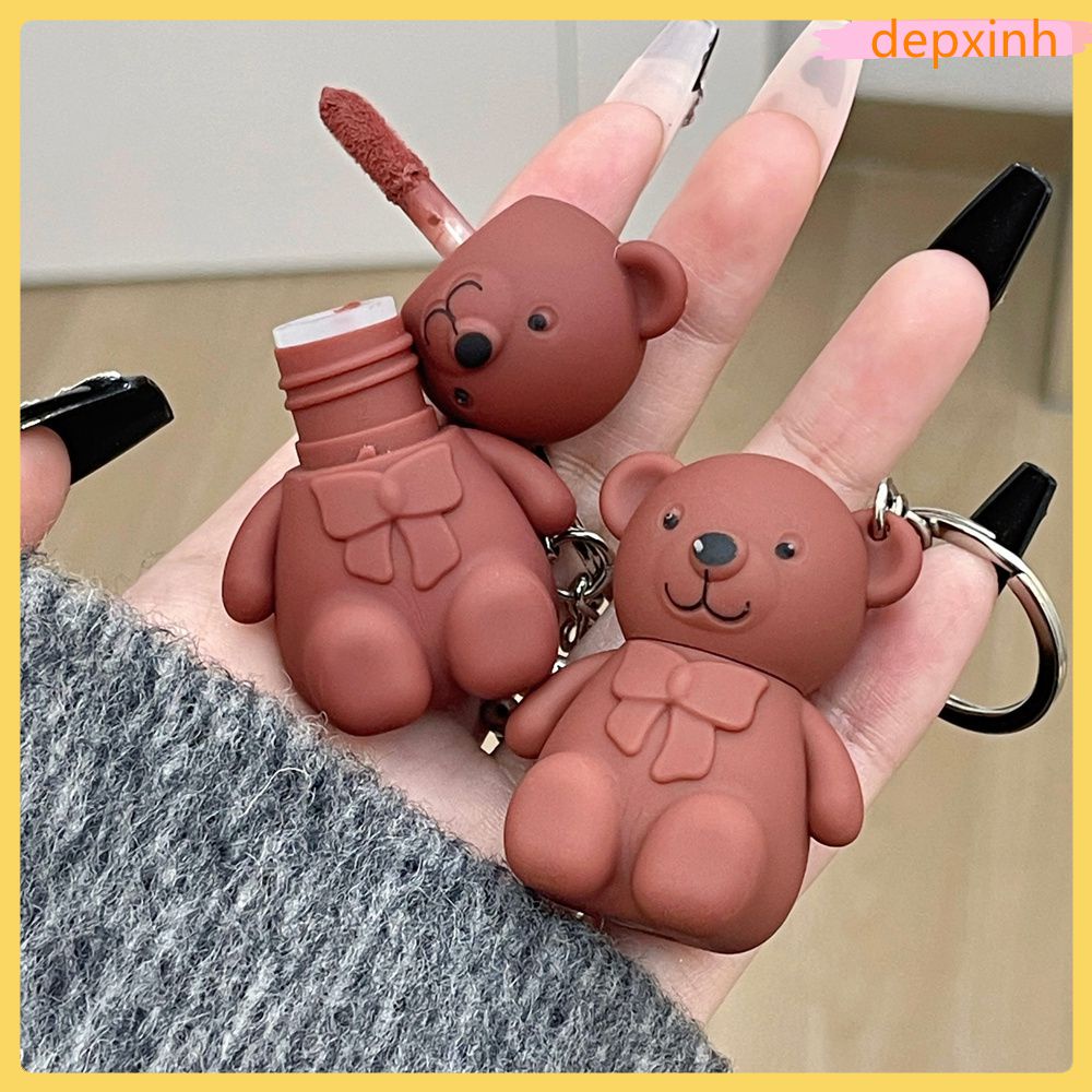 in stock Artvalue Lipstick Keychain Little Bear Lip Mud Matte Mist Face