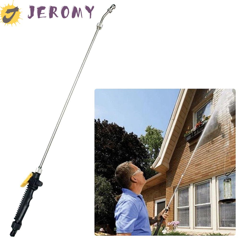 JEROMY High Pressure Spray Sprinkler Cleaning Tool Cleaner Garden Water Guns Nozzle Watering  Accessories Garden Supplies Water Jet Wash Hose Wand Sprayer