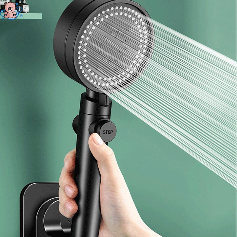 5 Functions Shower Head with Handheld High Pressure Full Body Coverage