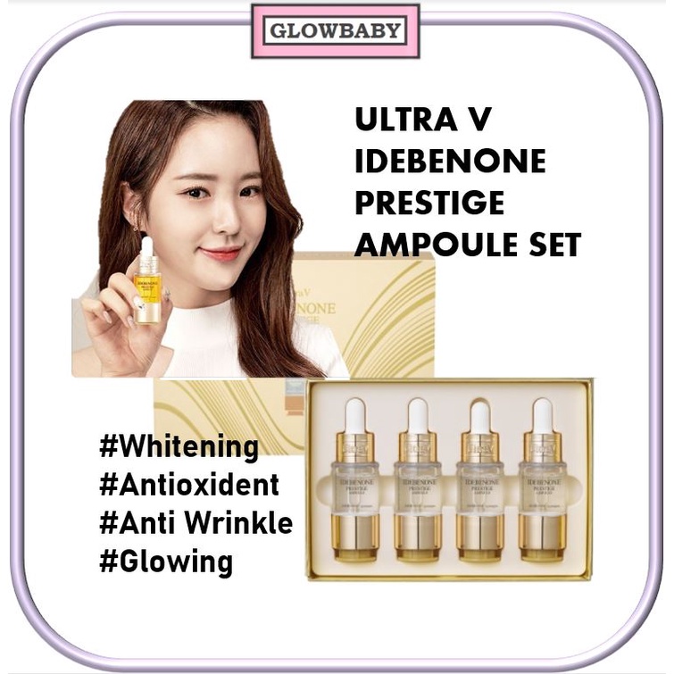 [Ultra V] 2023 Idebenone Prestige Ampoule 10ml Skin Whitening Snow ...