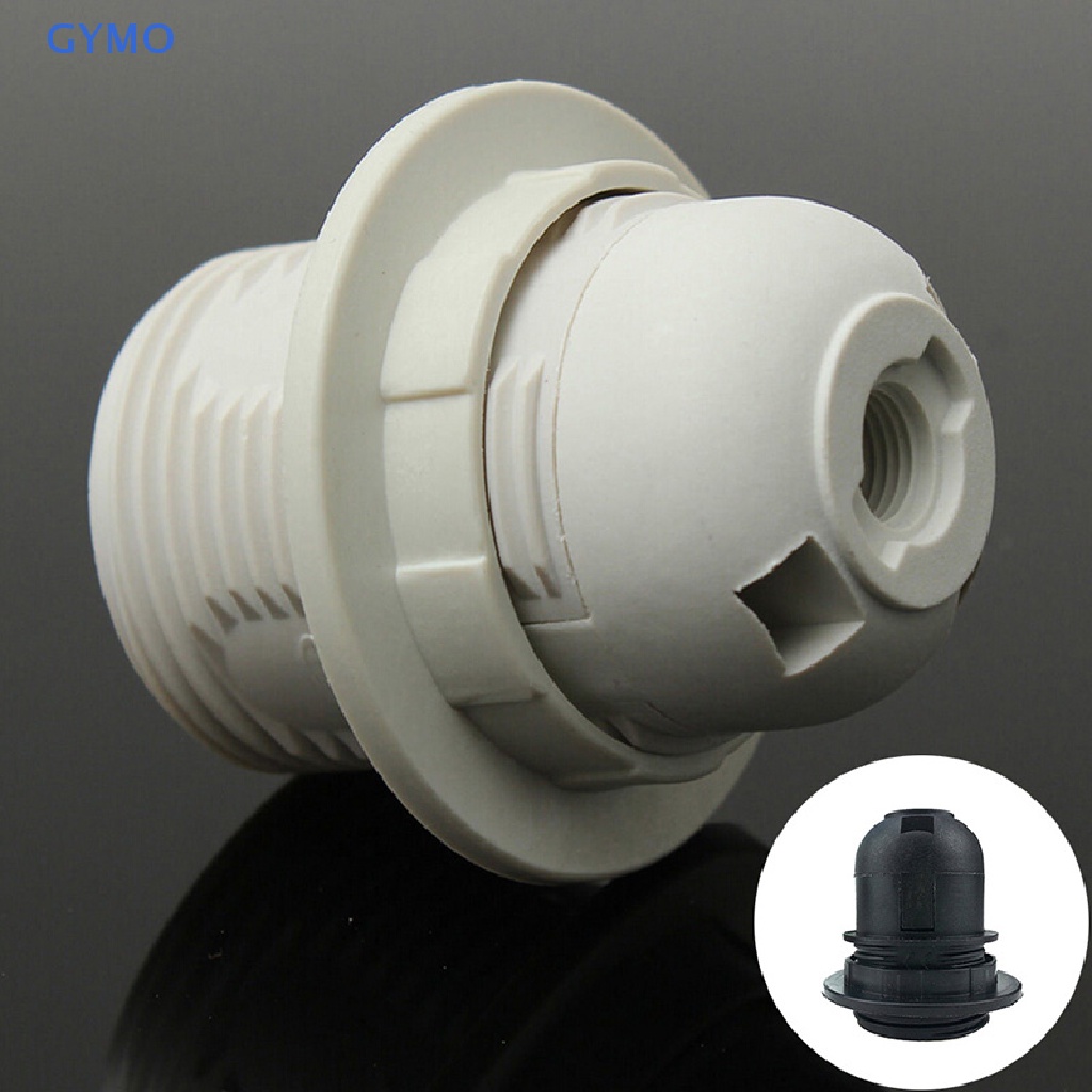 [cxGYMO] Screw ES E27 M10 Light Bulb Lamp Holder Pendant Socket Lampshade Collar HDY Shopee