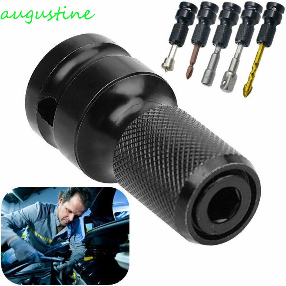 AUGUSTINE Drill Chuck Converter 1/2 Inch To 1/4 Inch Telescopic Drilling Bits Driver Hex Socket Adapter