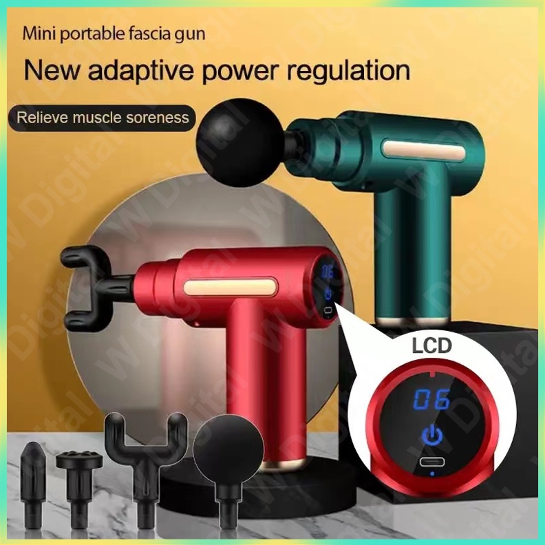 Mini Fascial Massage Gun Automatic Pressurization Tissue Percussion