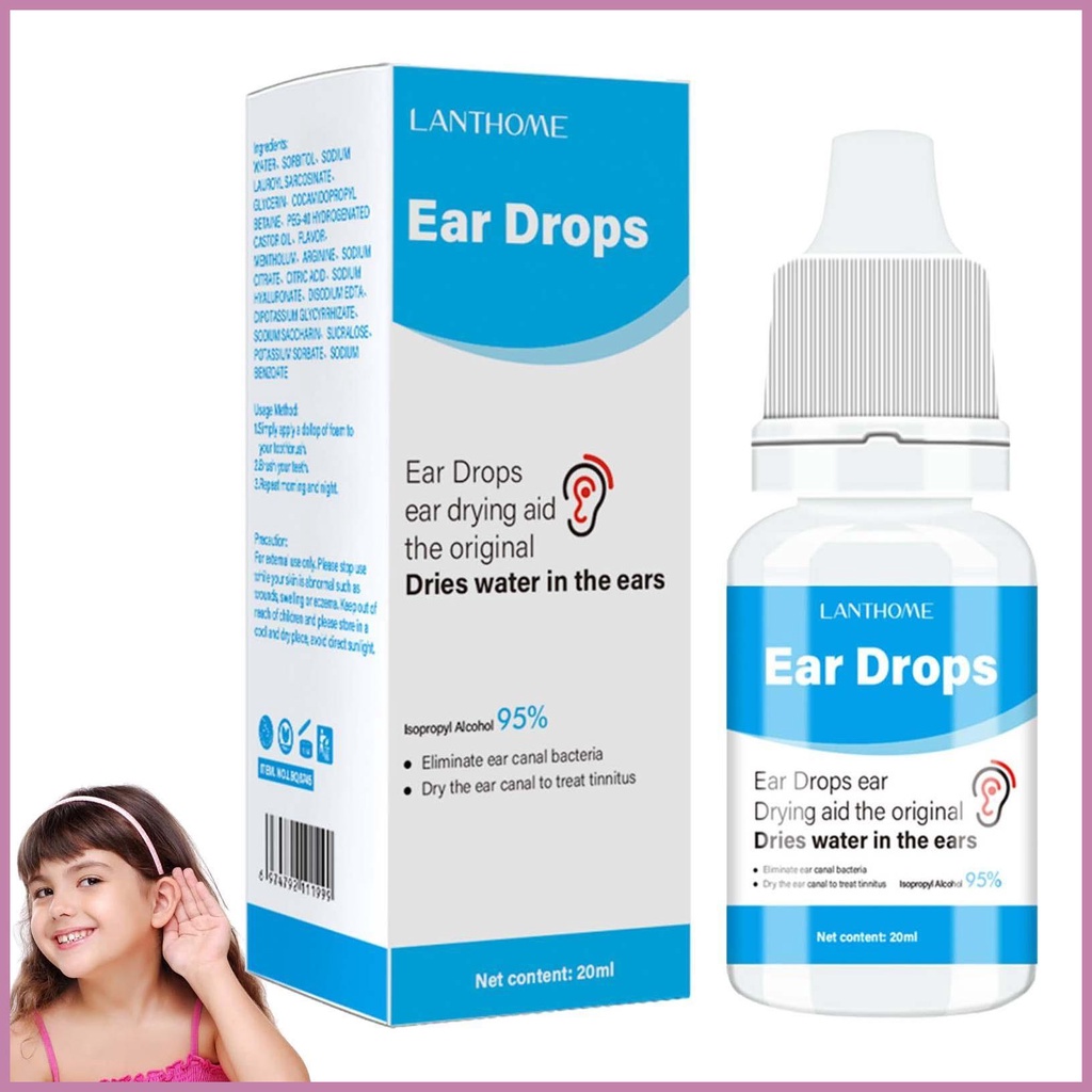 Ear Drops for Swimmers Ear Swimmers Ear Drying Drops Adult Ear Ache