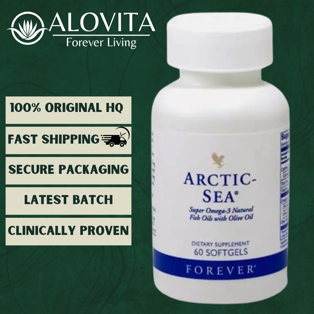 FOREVER Arctic Sea Artic 60 Soft Gel Capsules Shopee Singapore