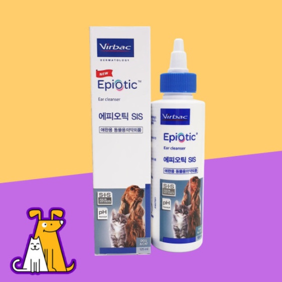 Virbac epiotic best sale ear cleaner 125ml