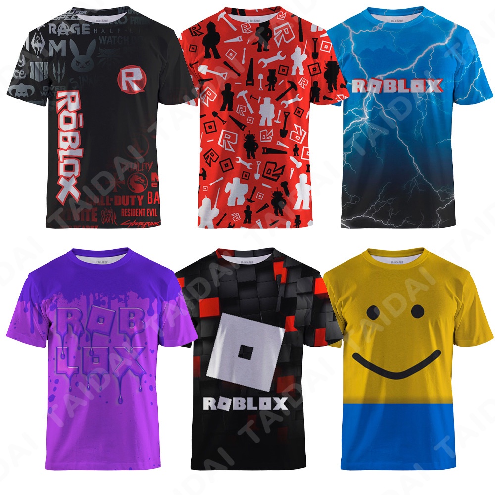 Men's T-shirt Roblox Gradient Print Merch - Idolstore - Merchandise