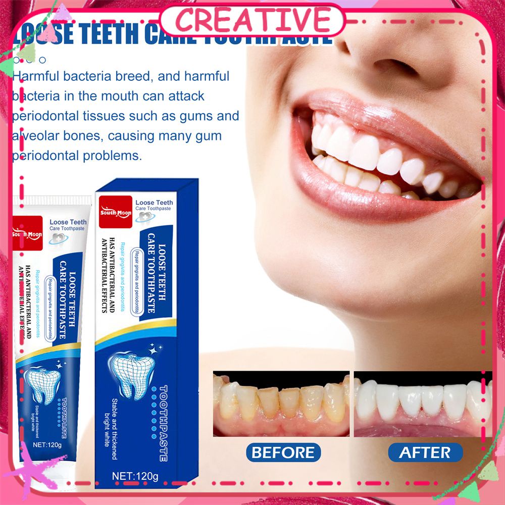 ⚡IN STOCK⚡ South Moon Loose Teeth Care Toothpaste Gingival Fixation ...