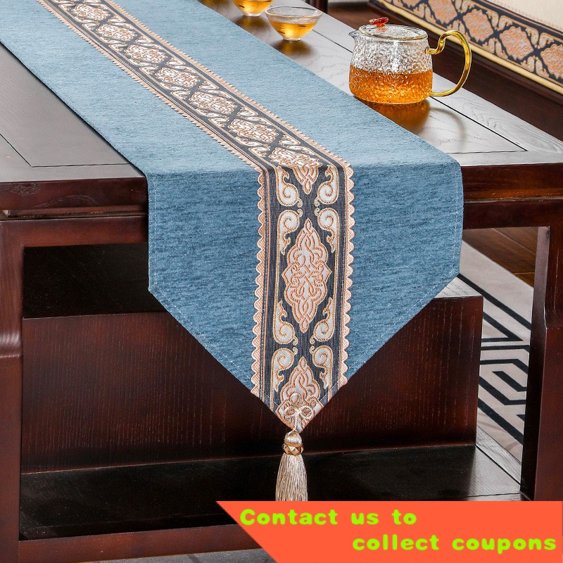Tea Table Table Runner Chinese Zen Coffee Table Tablecloth NonSlip