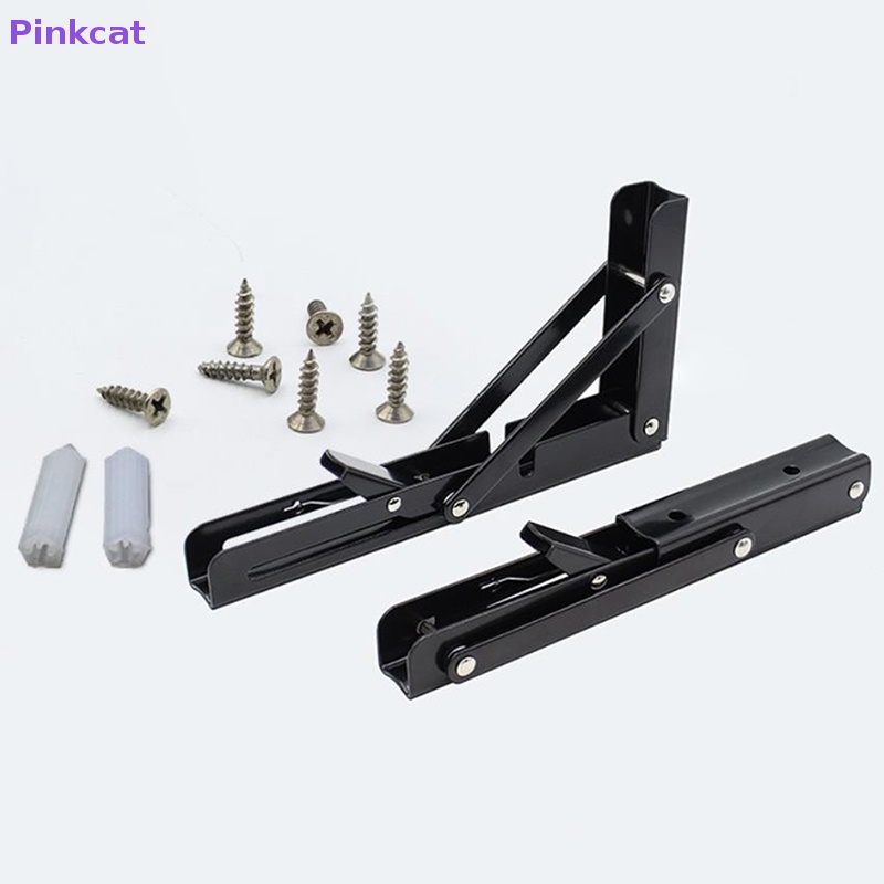 Pinkcat Folding Adjustable Wall Mounted Durable Bearing Shelf  DIY Table Bench SG