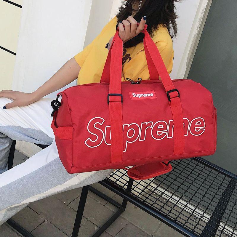 SUPREME DUFFLE BAG RED FW18