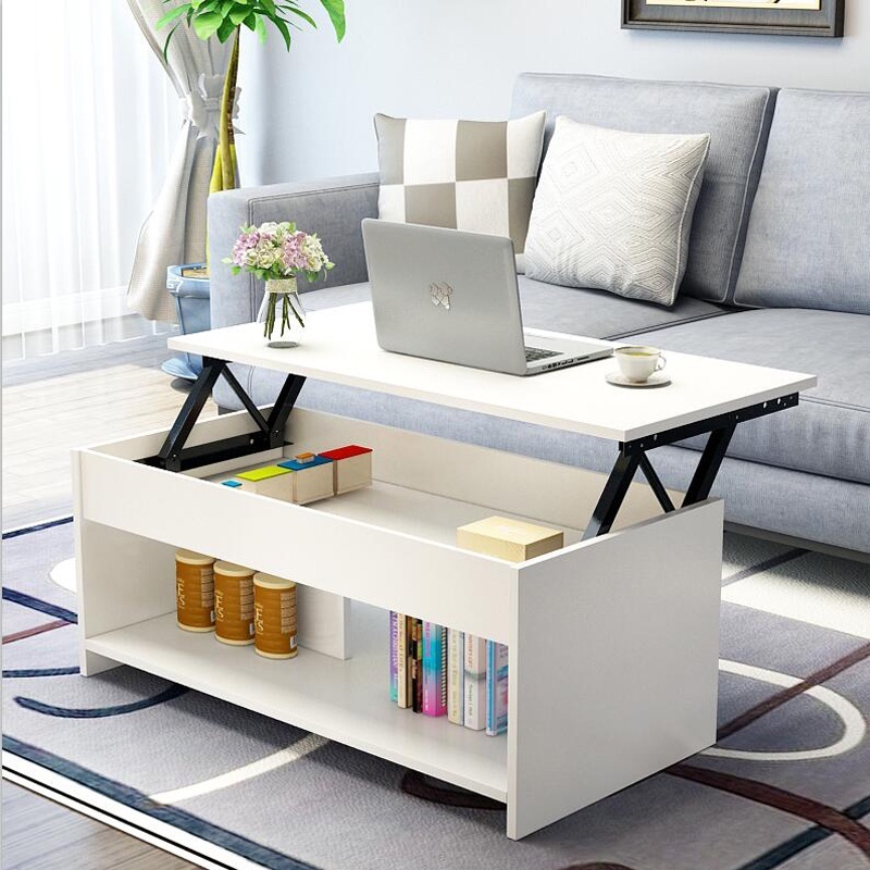 Coffee Table Living Room Lift Coffee Table Foldable Adjustable Coffee ...