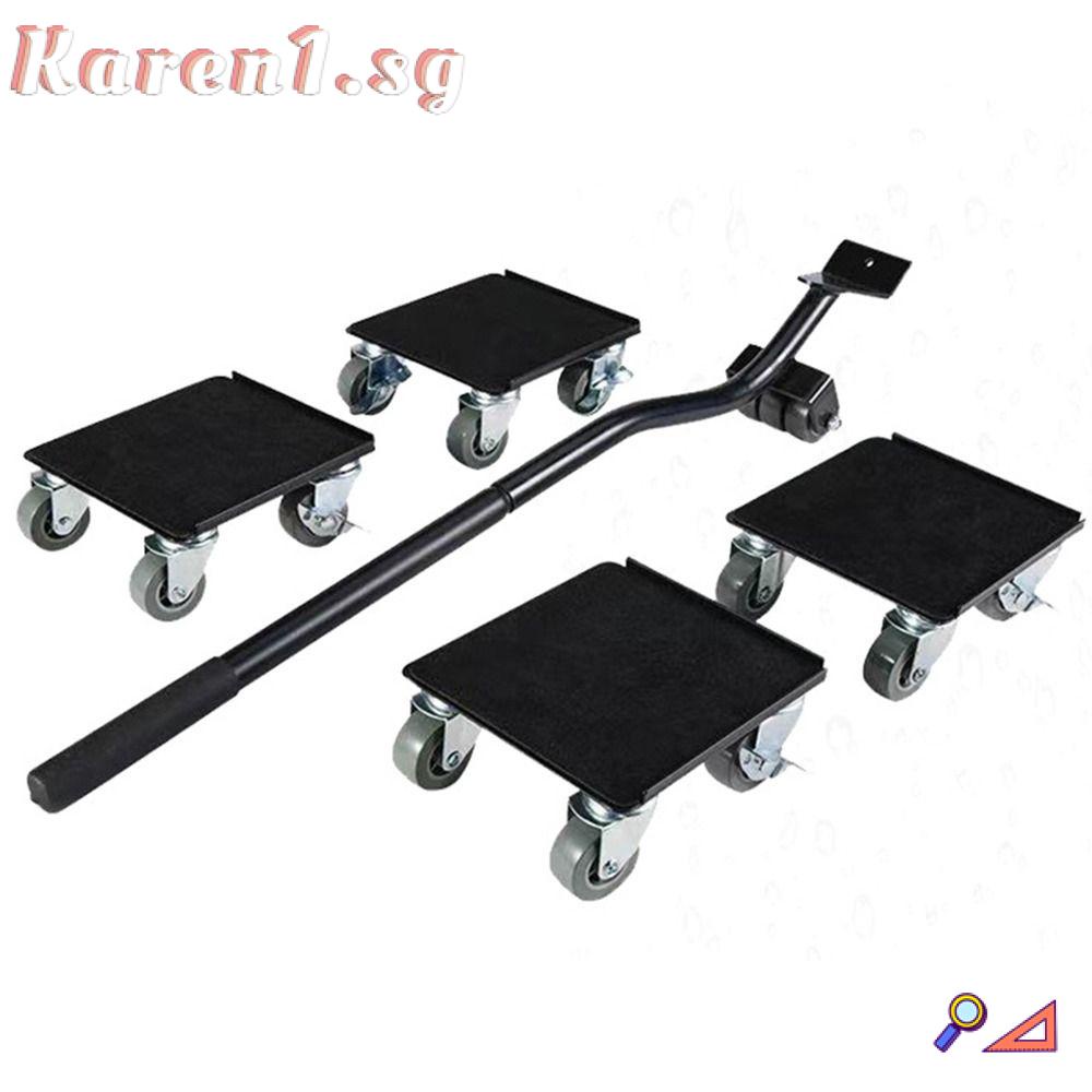 KA Furniture Mover Dolly, Black Furniture Dollies, 2800 Lbs Capacity