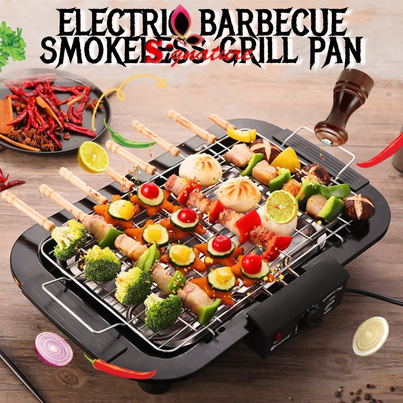 Electric shop cooking grill