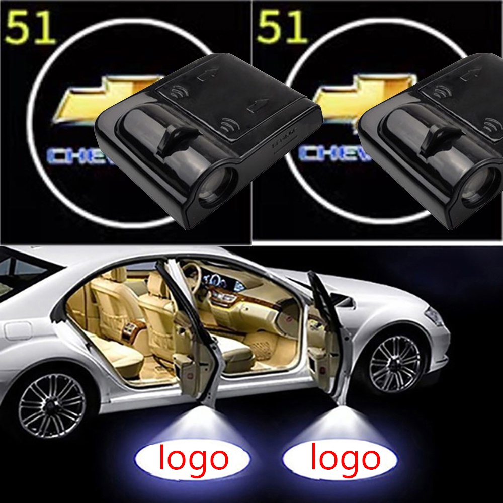 Car Door LED Logo Projector Light Upgraded Universal Sensor LED Door