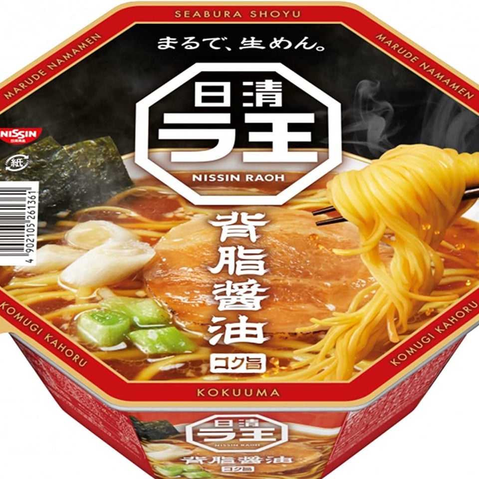 Nissin Raoh Soy Sauce Pork 112g x 12 pcs Instant Ramen Noodle