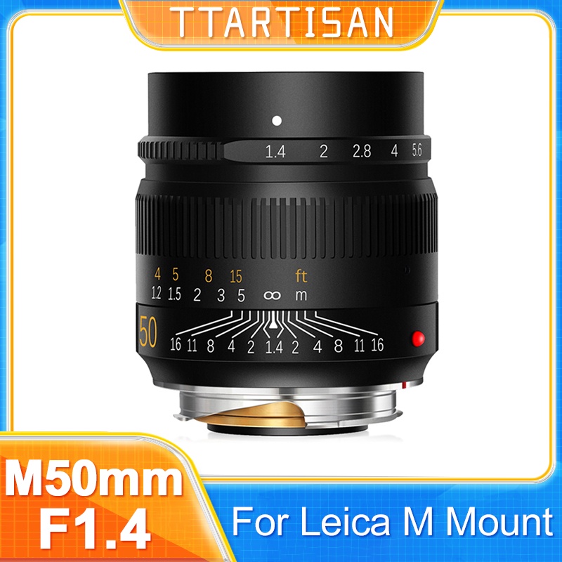 TTArtisan 50mm ASPH Full Fame Lens for Leica M-Mount Cameras
