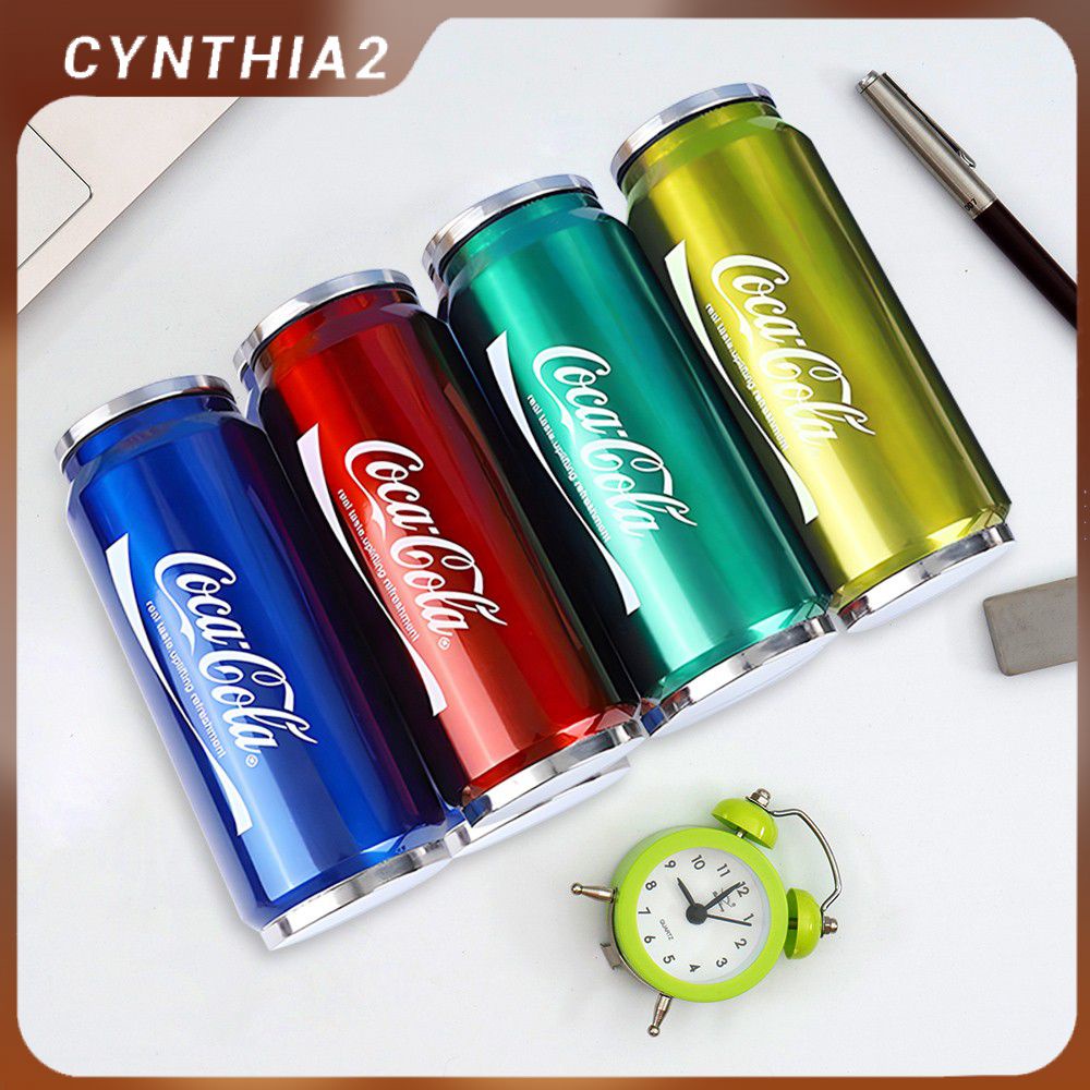 [Ready] 500ml Coke Thermos Cup Tumbler Thermal Flasks 304 Cocacola Stainless Steel Water Bottle