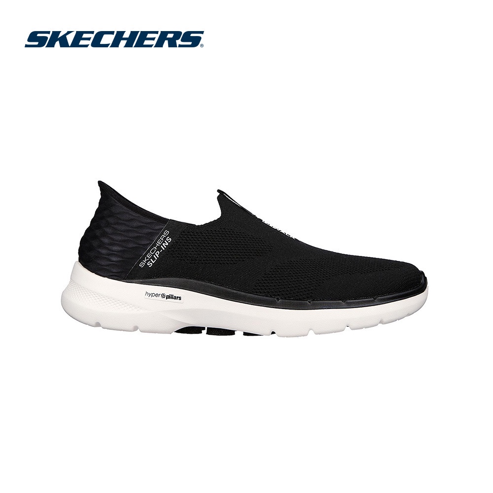 Skechers Men Slip-Ins GOwalk 6 Easy On Walking Shoes - 216278-BLK Air ...