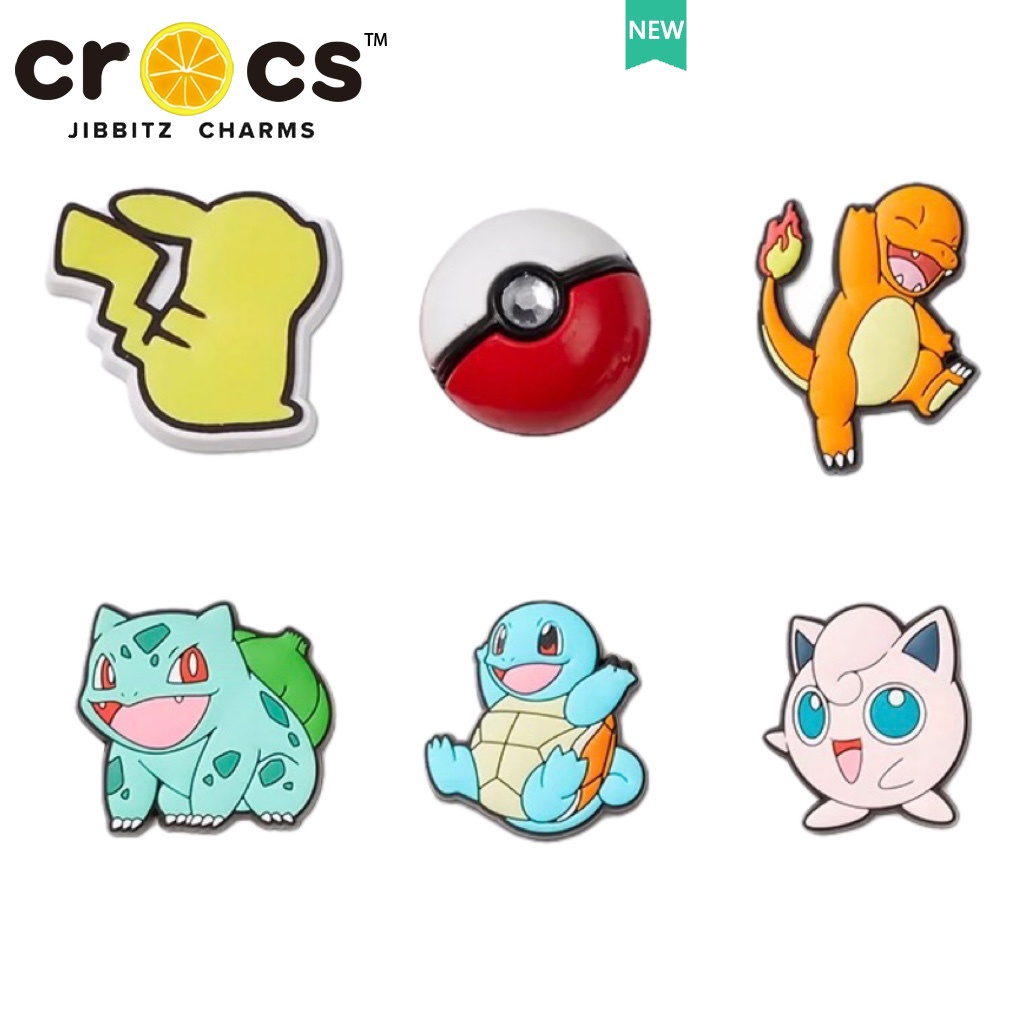 Pokemon charms for online crocs