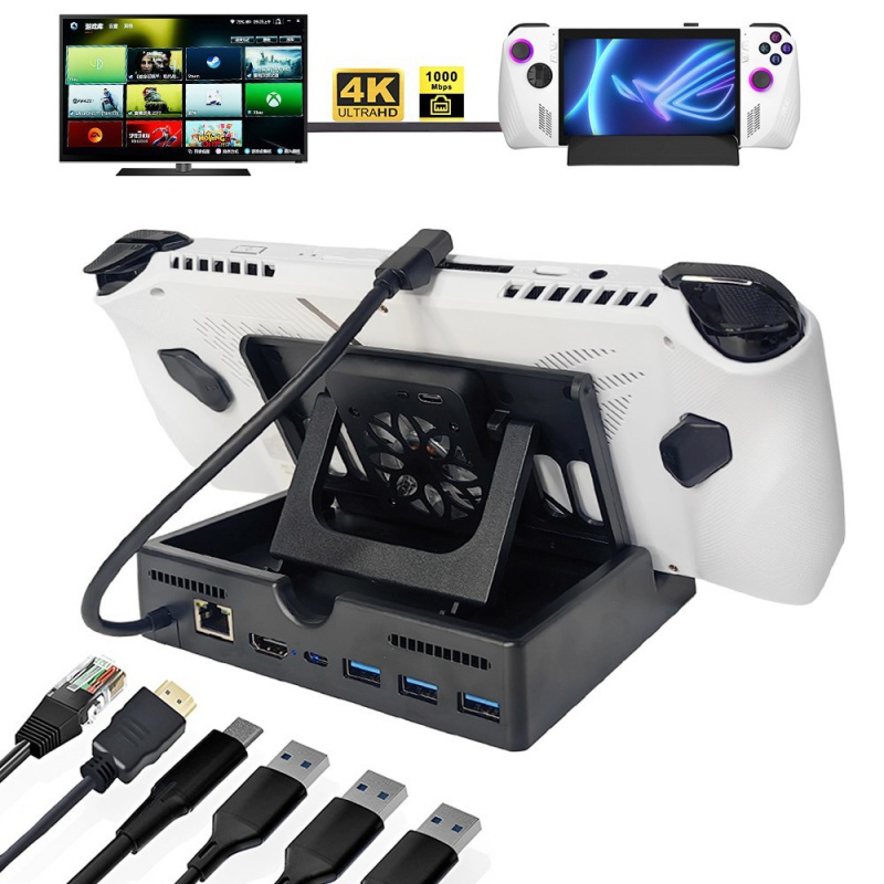 For Asus ROG ALLY/X base expansion dock HDMI4K60HZ/Gigabit Ethernet ...