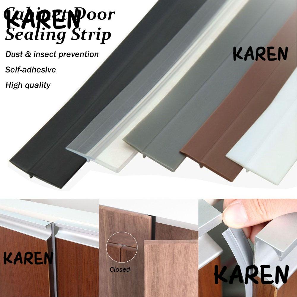 KAREN Cabinet Door Strip Blackout Strip Insect-proof Gap Filling Dust ...