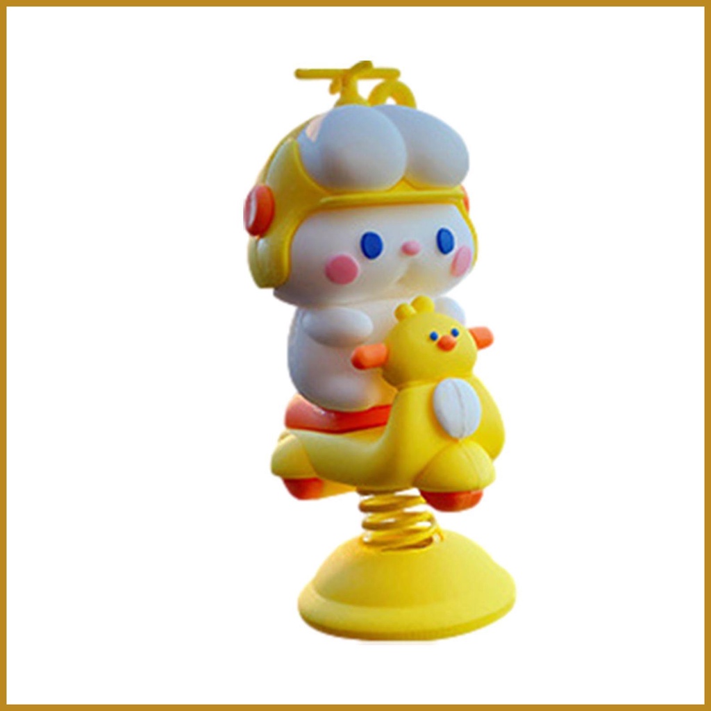 Rabbit Bobbleheads For Car Dashboard Bunny Rabbit Lucky Statue Shaking