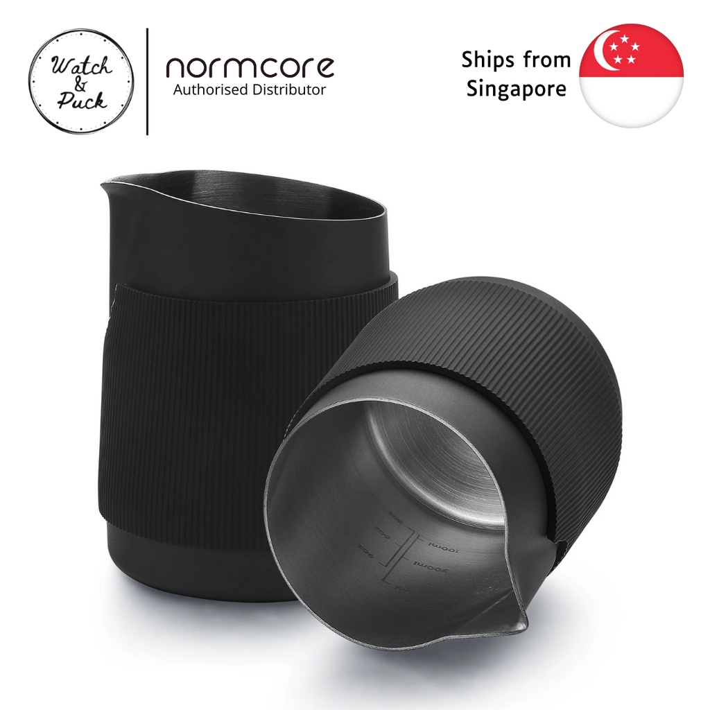 Normcore Handleless Milk Pitcher, 450ml, 600ml, round and sharp spout