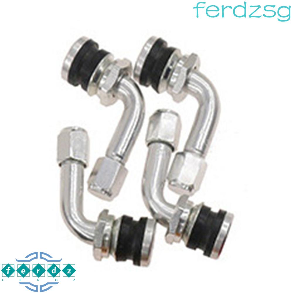 JENNIFERDZ 2Pcs CNC Motorcycle Rim Highquality 90 Degree Motorcycle