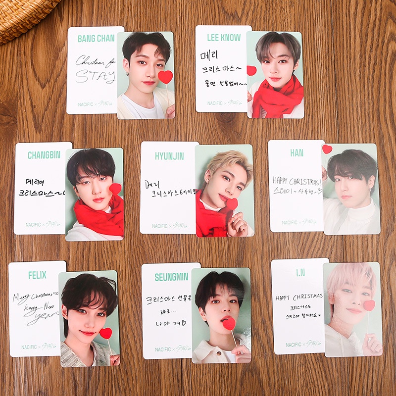 8-11pcs/set STRAY KIDS SKZ HOP Photocards MAXIDENT PC Version Lomo