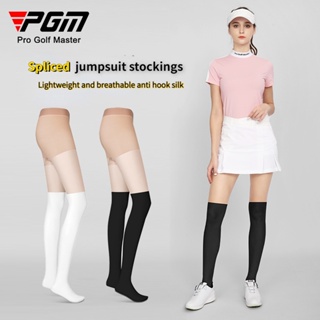 Golf Sun Protection Golf Pants Cool Ice Silk Stocking Sport Leggings  Cooling Socks for Women Golf & Outdoor Sports