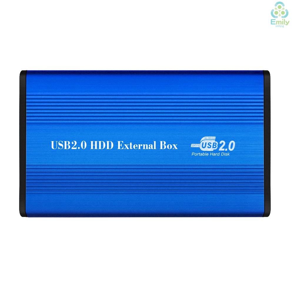 USB2.0 to IDE Hard Disk Case 2.5'' IDE HDD Enclosure Portable Hard Disk
