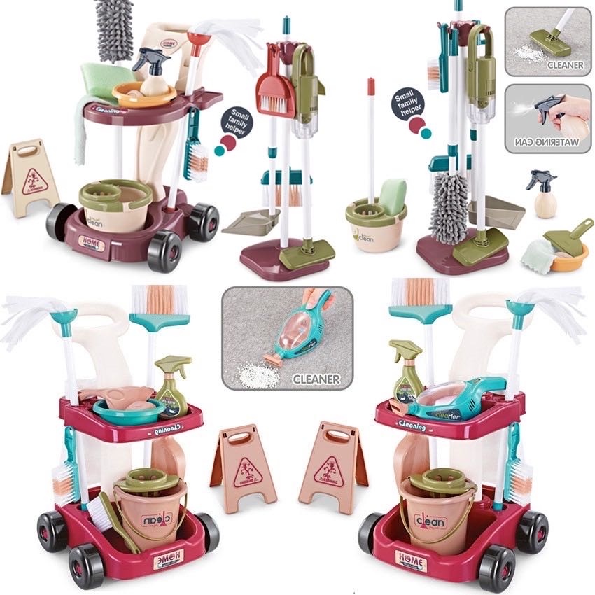 Kids Cleaning Set Children's Educational Simulation Play House Toy