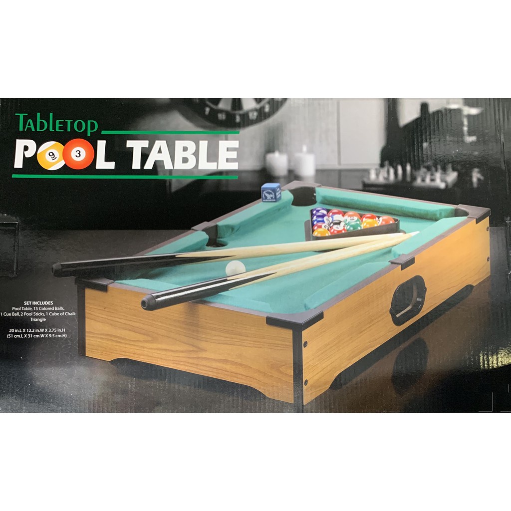 Tabletop Pool Table / Tabletop Football Fun Toys / Games For Kids ...