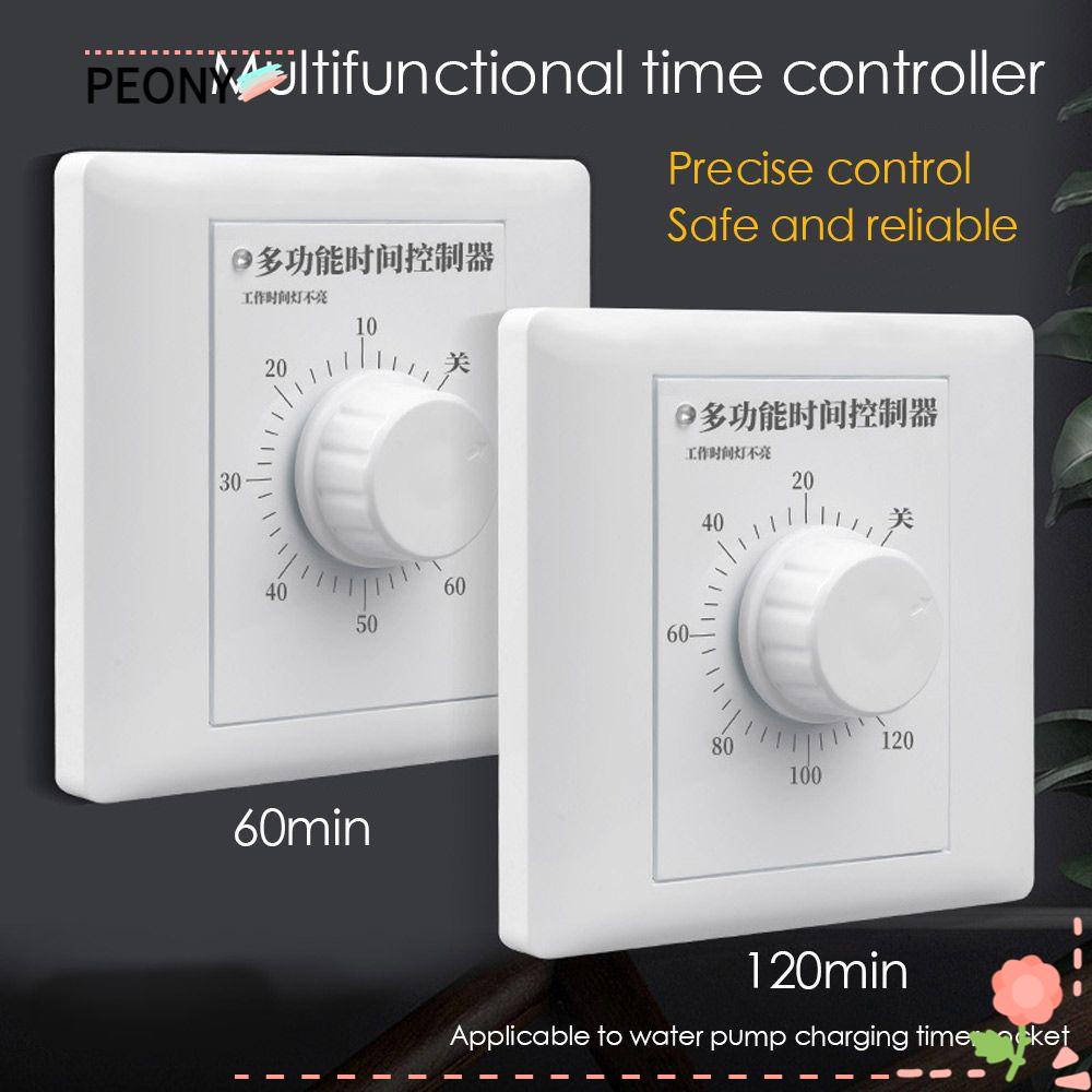 PEONIES Timer Switch Safe Wide Application 86*86mm Time Control ...