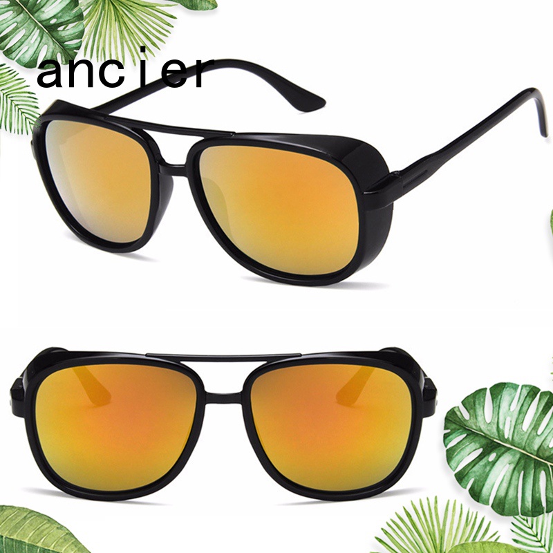Iron Man 3 Matsuda Tony Mirrored Brown Gradient Tortoise Sunglasses for Men main image 0