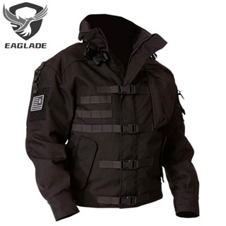 White clearance tactical jacket