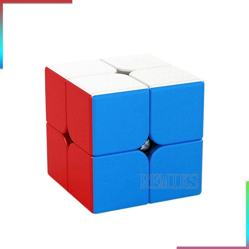 Cube 2x2 Sticker Speed Cube Fast Magic Cube Magic Twist Puzzle Brain ...
