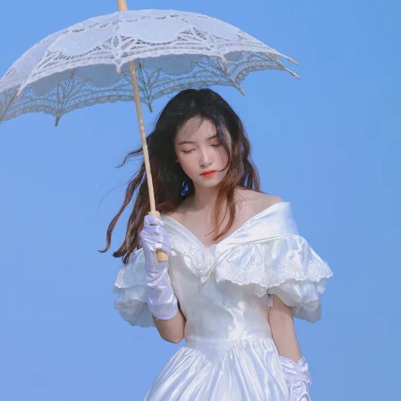 Retro Lace Umbrella Photo Studio Wedding Photography Photo Umbrella