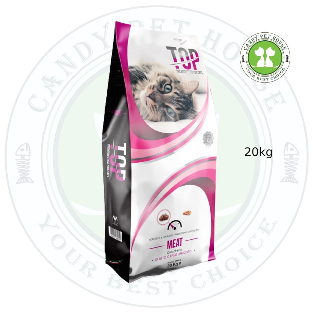 Top Premium Dry Cat Food(Meat)20kg(BIG) Shopee Singapore