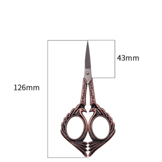 Stainless Steel Vintage Scissors Sewing Fabric Cutter Embroidery
