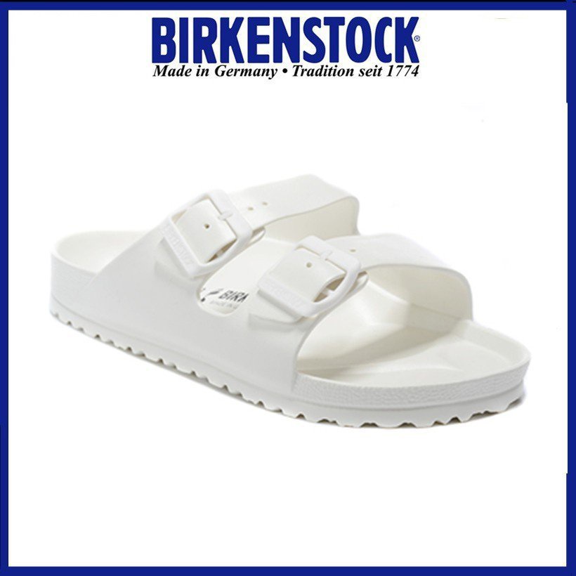 White hot sale birkenstocks mens