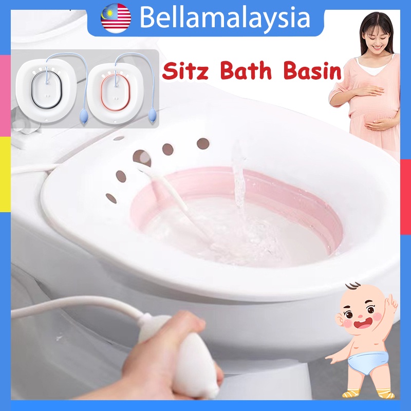 Bella Sitz Bath Basin Toilet Maternity Toilet Besen Tangas Postpartum Hemorrhoid Perineum Tangas