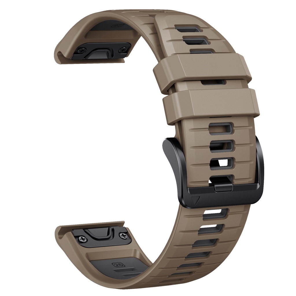 Garmin 010-13105-07 Band 22mm Coyote Tan Silicone Base Garmin 010