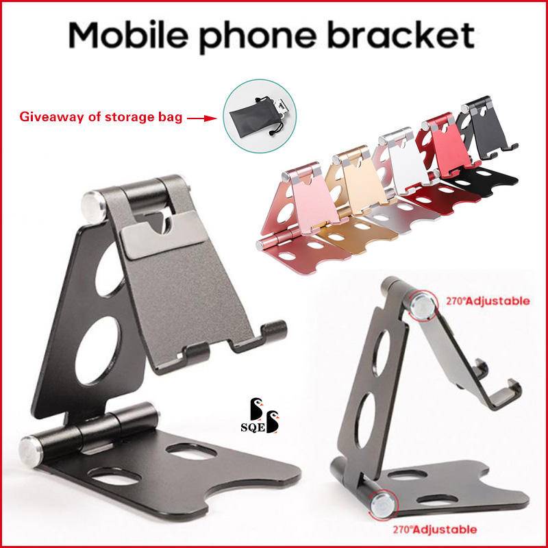 Metal Double AdjustableUniversal Foldable Portable Aluminum Alloy phone