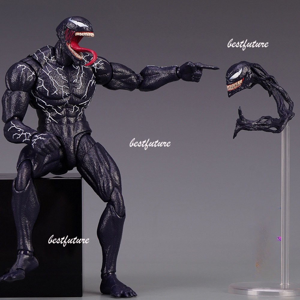 Yamaguchi Marvel SHF Venom 2 Let There Be Carnage Articulado