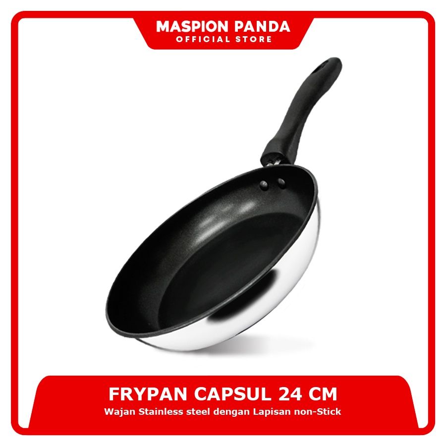 Maspion Frypan Capsul Stainless Steel Anti Lengket - Gambar 2
