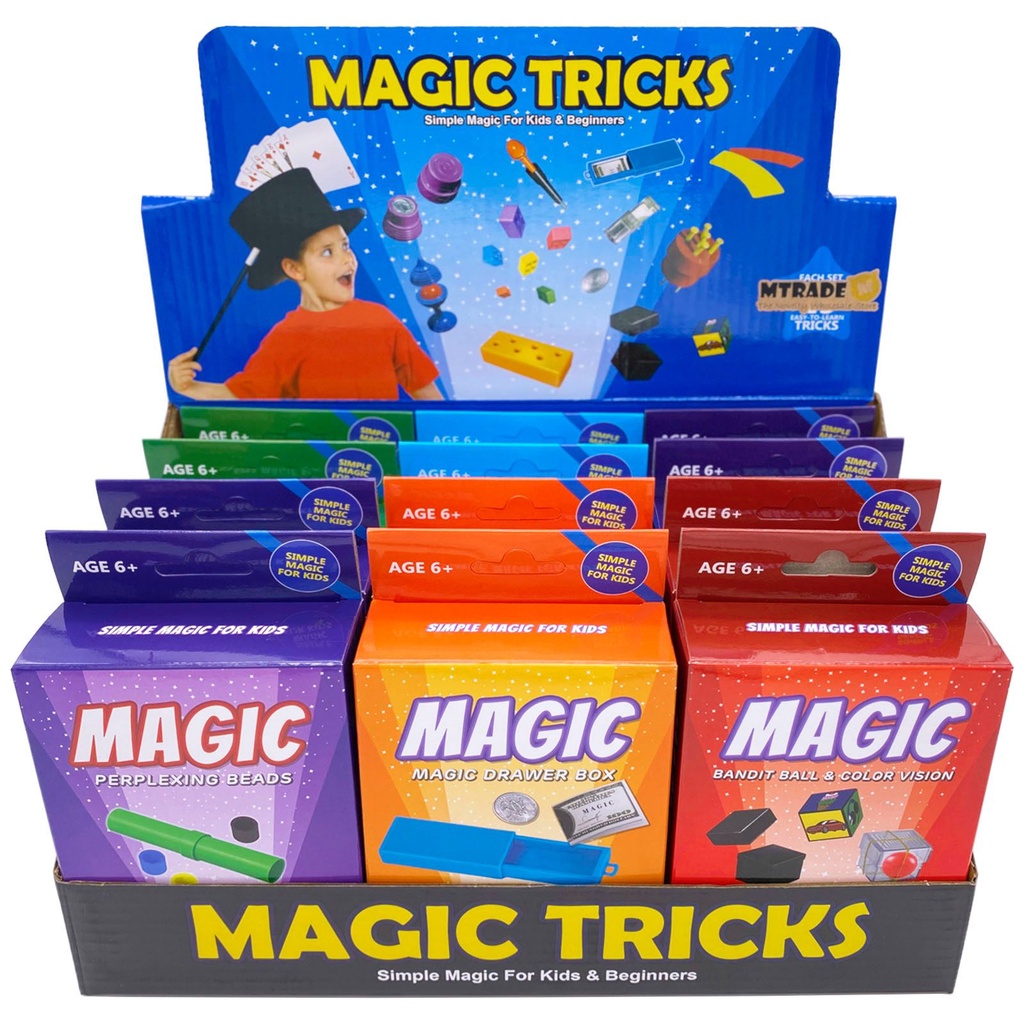 [12 Set/Box] Magic Tricks | Shopee Singapore